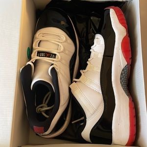 Barley worn  air Jordan retro low  11 size 6.5 GS